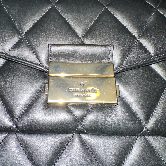 Kate Spade 2 way black and gold bag - Picture 7 of 8